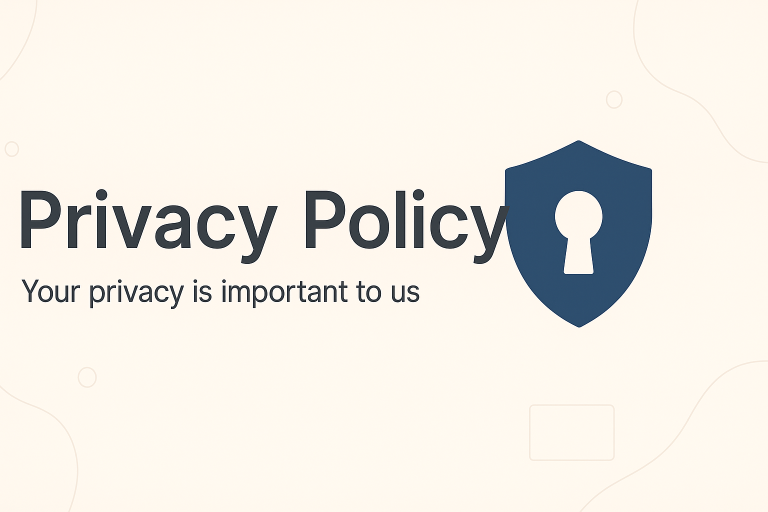 Privacy Policy